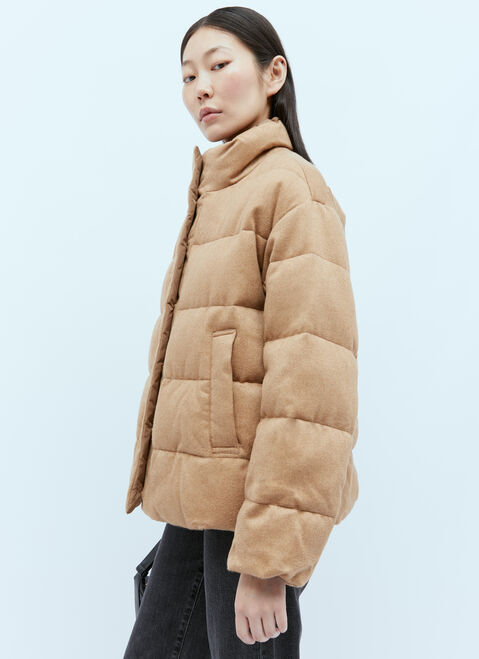 Max Mara Reversible Down Jacket Camel max0254065