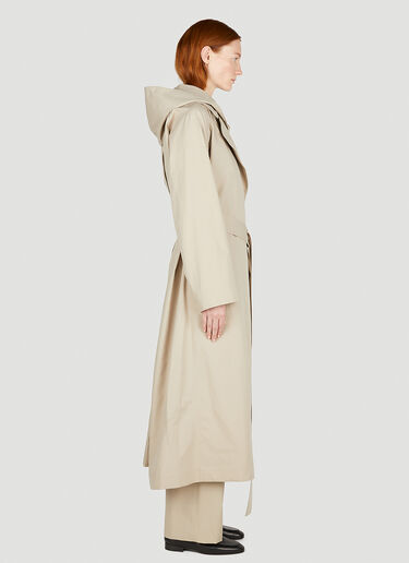 The Row Badva Trench Coat Beige row0251012