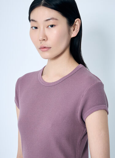 Acne Studios Thermal T-Shirt Purple acn0259008