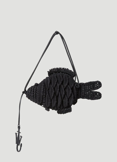 JW Anderson Fish Handbag Black jwa0252012