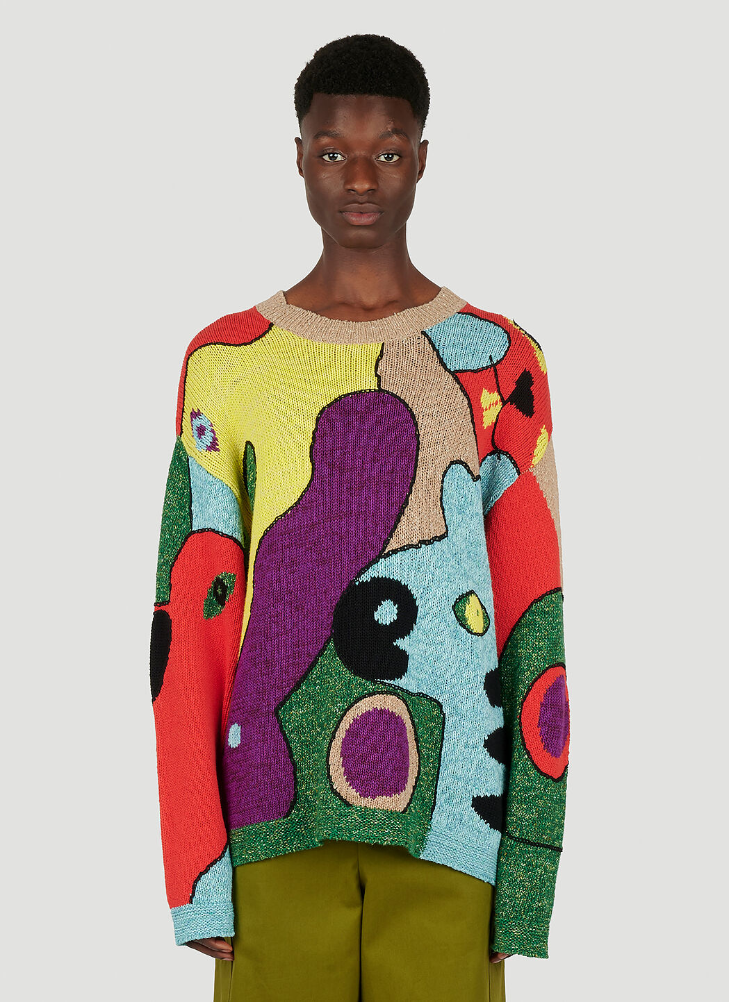 Kenzo colorblock shop sweater