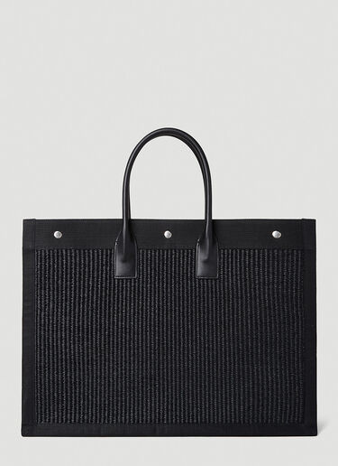 Saint Laurent Rive Gauche Tote Bag Black sla0251143