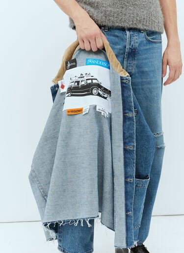 A.P.C. x JWA Veste Marin Denim Jacket Blue apc0154011