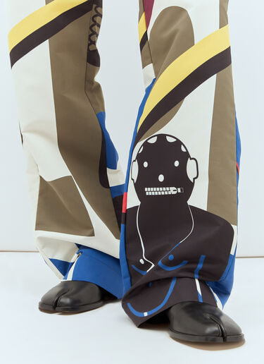 Walter Van Beirendonck 印花长裤  彩色 wlt0158004