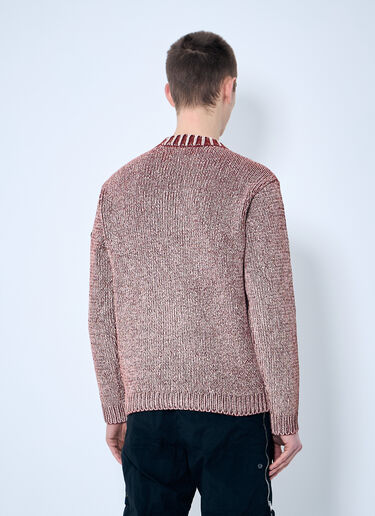 Stone Island Coated Sweater Red sto0160038