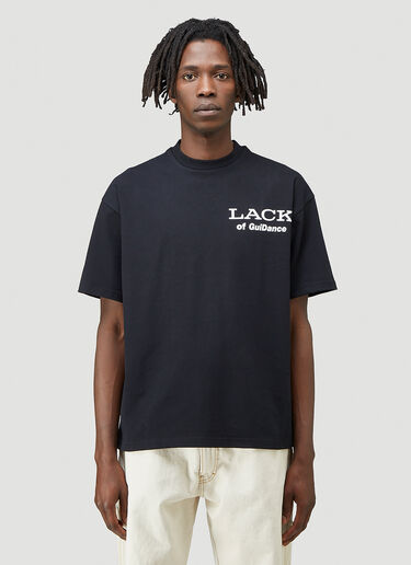 Lack of Guidance Alessandro T-Shirt Black log0144004