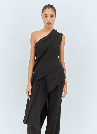 Light Stretch Viscose Top Bottega Veneta Light Stretch Viscose Top Black bov0258006