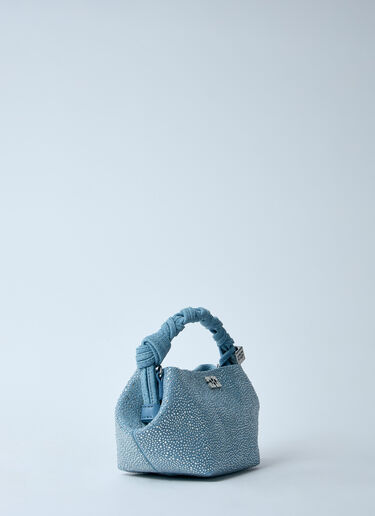 GANNI Mini Denim Bou Handbag Denim gan0260026