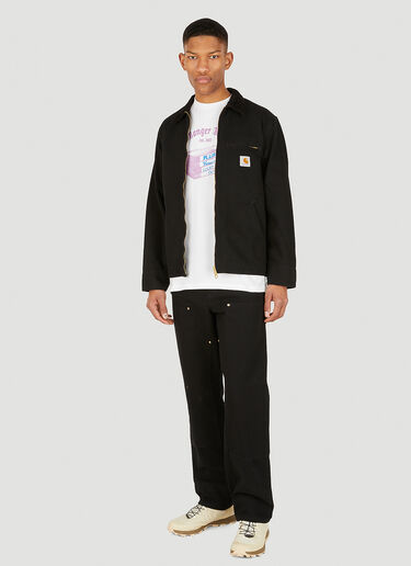 Carhartt WIP 더블 니 팬츠 블랙 wip0148138