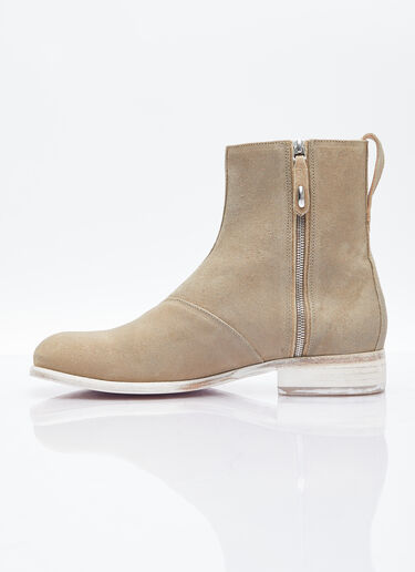 Our Legacy Michaelis Suede Boots Beige our0154016