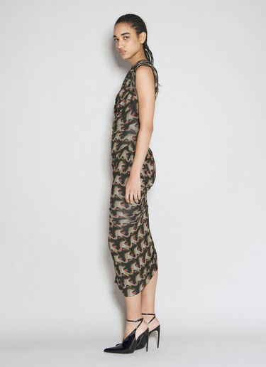 Vivienne Westwood Andalouse Midi Dress Multicolour vvw0255038