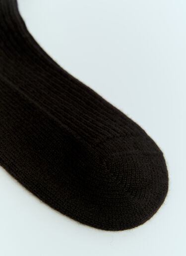 Burberry Cashmere-Blend Socks Black bur0255000