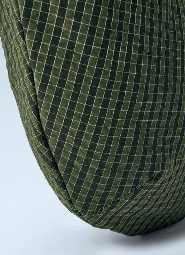 Comme des Garçons Homme Grid Check Shoulder Bag Khaki cdh0164006