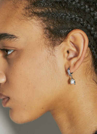 Alan Crocetti Nano Pearl Melt Earring Silver acr0354008