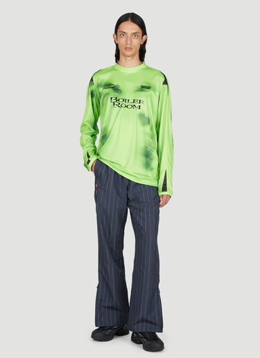 Boiler Room x Umbro Goalkeeper Sweatshirt Green bou0153005