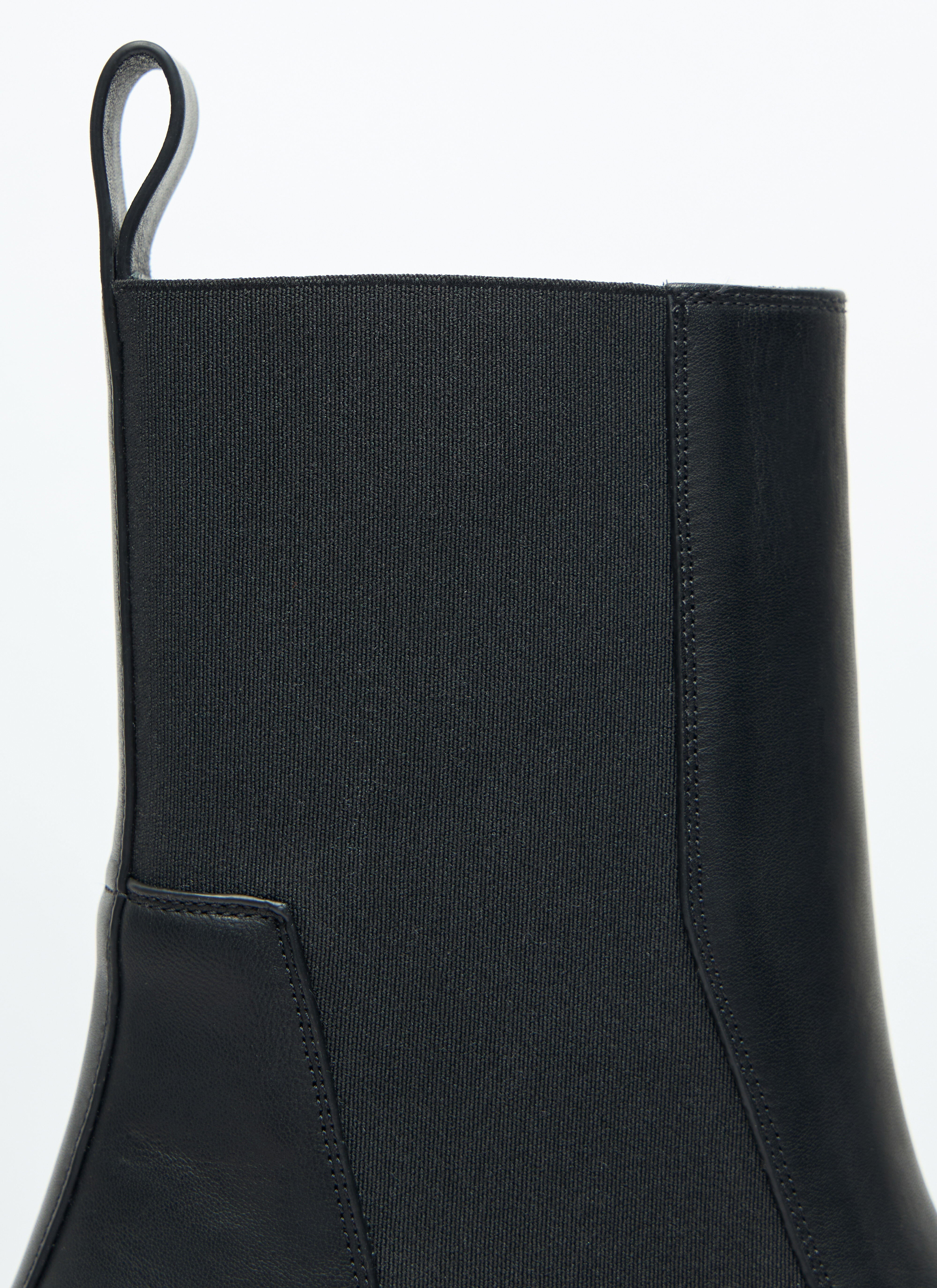 Rick Owens Men's' Beatle Bogun Boots in Black | LN-CC® Rick Owens Men's' Beatle Bogun Boots in Black | LN-CC®