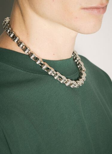 바이커 체인 목걸이 Vetements 바이커 체인 목걸이 실버 vet0158014