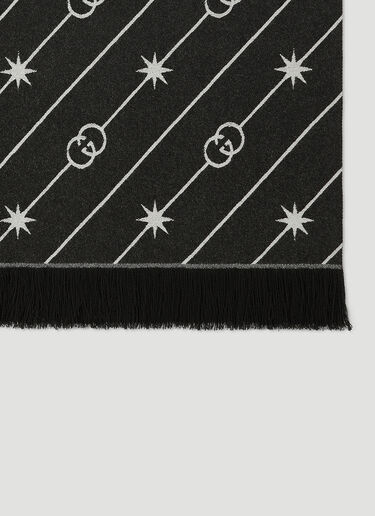 Gucci Diagonal Plaid Blanket Black wps0690081