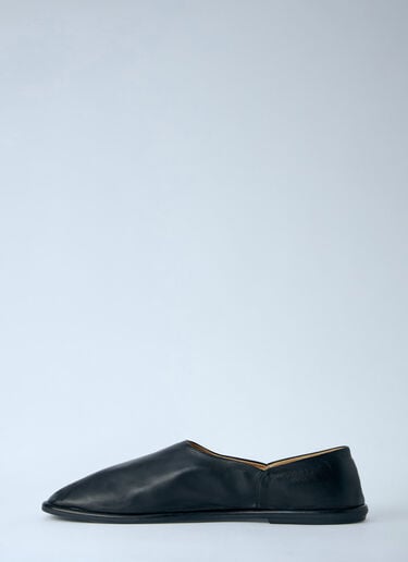 LN-CC® - The Row: Canal Slip On Flats - Black The Row Canal Slip On Flats Black row0164013