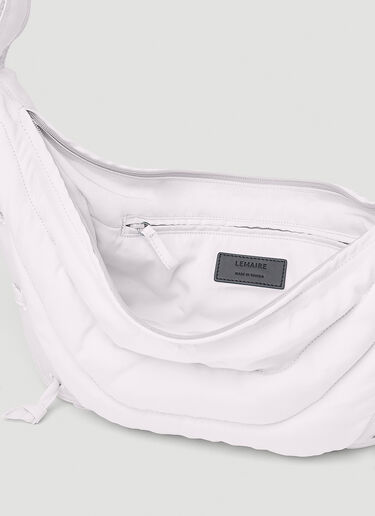Small Soft Game Crossbody Bag Lemaire Small Soft Game Crossbody Bag White lem0352006