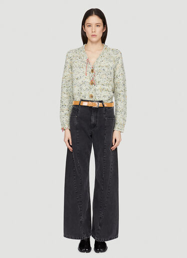 Panel Construction Jeans Maison Margiela Panel Construction Jeans Black mla0241024