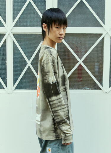 Plant Based Long-Sleeve T-Shirt Space Available Plant Based Long-Sleeve T-Shirt Grey spa0354011