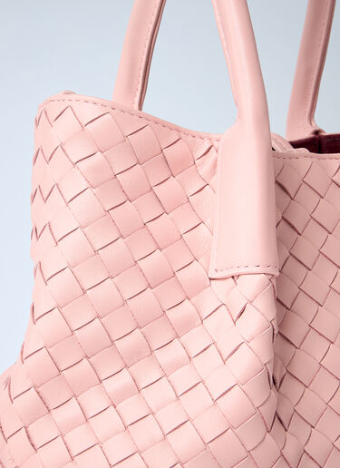 Bottega Veneta 스몰 피나코테카 핸드백 핑크 bov0260018