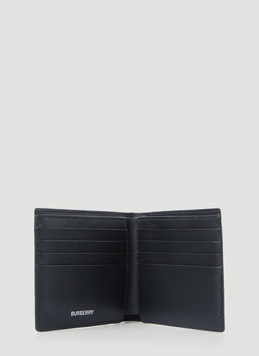 Burberry Sandon Check Bi Fold Wallet Beige bur0149147