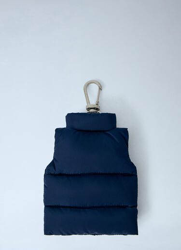 Moncler Vest Keyring Blue mon0163053