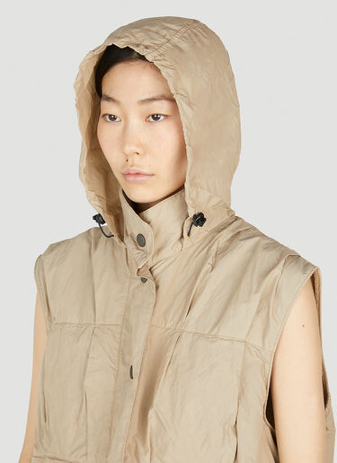 Parachute Puffer Vest Our Legacy Parachute Puffer Vest Beige our0252007