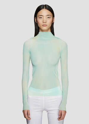 Collina Strada Cardio Nova Tie-Dye Long Sleeve Top Green cst0236003
