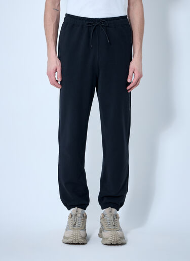 Moncler x FRGMT Hiroshi Fujiwara 徽标贴饰运动裤  黑色 mfr0160060