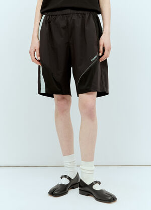 Gucci Panelled Flight Shorts Brown guc0257004