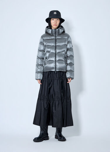 LN-CC® - Moncler: Sensation Short Down Jacket - Dark Grey Moncler Sensation Short Down Jacket Dark Grey mon0265066