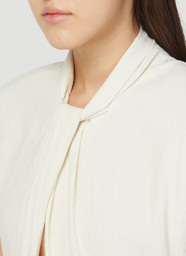 Isabel Marant 라베아 드레스 화이트 ibm0247021