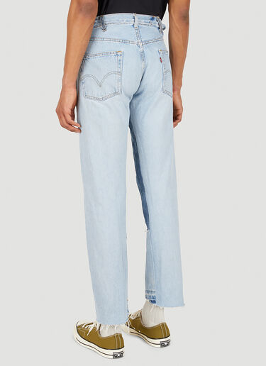 Asymmetric Cuff Jeans Bonum Asymmetric Cuff Jeans Blue bon0348011