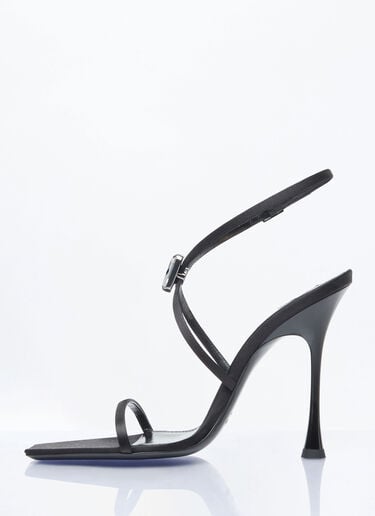 Harlow Sandals Saint Laurent Harlow Sandals Black sla0258001