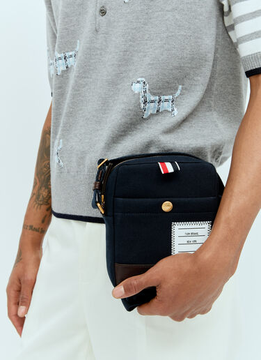 按扣口袋相机包 Thom Browne 按扣口袋相机包 藏蓝色 thb0155016