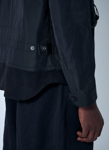 Junya Watanabe 쉘 봄버 재킷  블랙 jwn0160005