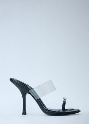 Alexander Wang Bianca Heel Sandals Black awg0263045