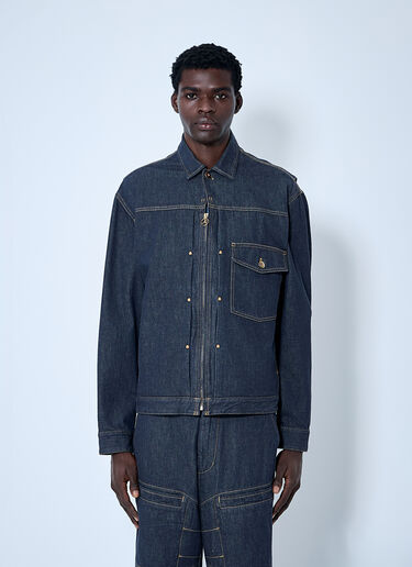 Moncler x Mercedes-Benz by Nigo Nepit Denim Jacket Blue mmn0160001