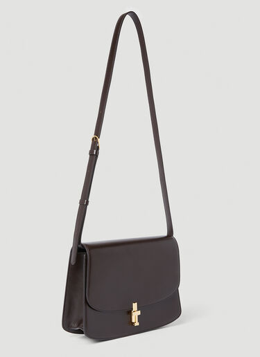 The Row Sofia 10 Shoulder Bag Dark Brown row0251017