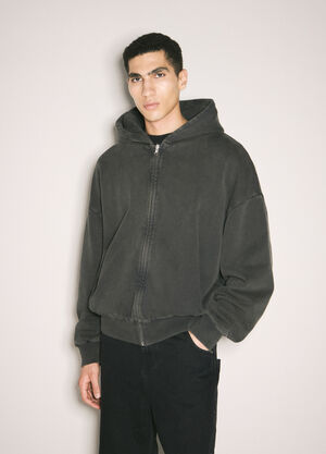 Entire Studios Thermal Hooded Sweatshirt Black ent0157046