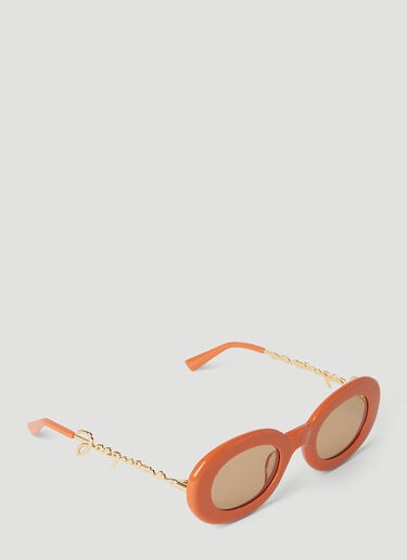 Jacquemus Les Lunettes Pralu Sunglasses Orange jac0251124