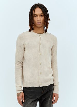 Rick Owens Wool-Blend Cardigan Grey ric0155017