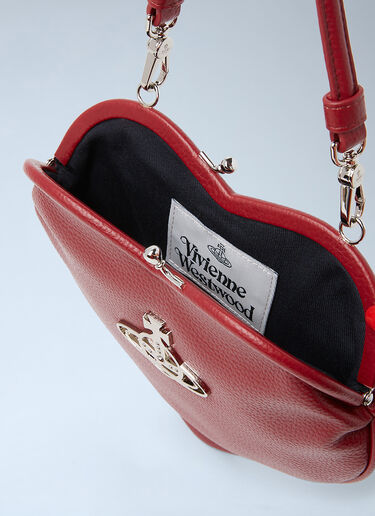 Vivienne Westwood Belle Heart Frame Purse Red vvw0253032