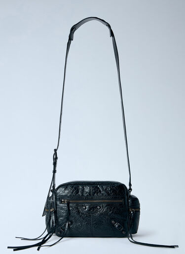 LN-CC® - Balenciaga: Le City Camera Bag - Black Balenciaga Le City Camera Bag Black bal0266036