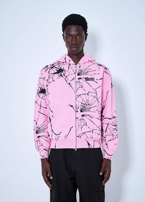 Bott Shattered Zip Hoodie Pink bot0165008