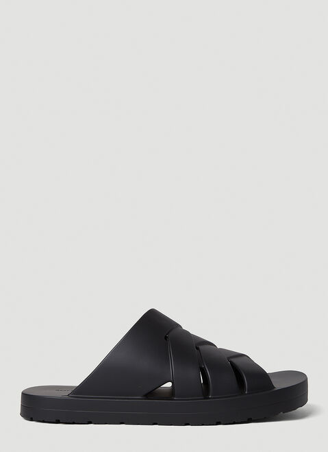 Saint Laurent Plat Sandals Black sla0154027