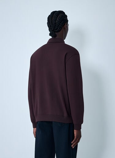 Logo Motif Polo Sweatshirt Carhartt WIP Logo Motif Polo Sweatshirt Brown wip0162015